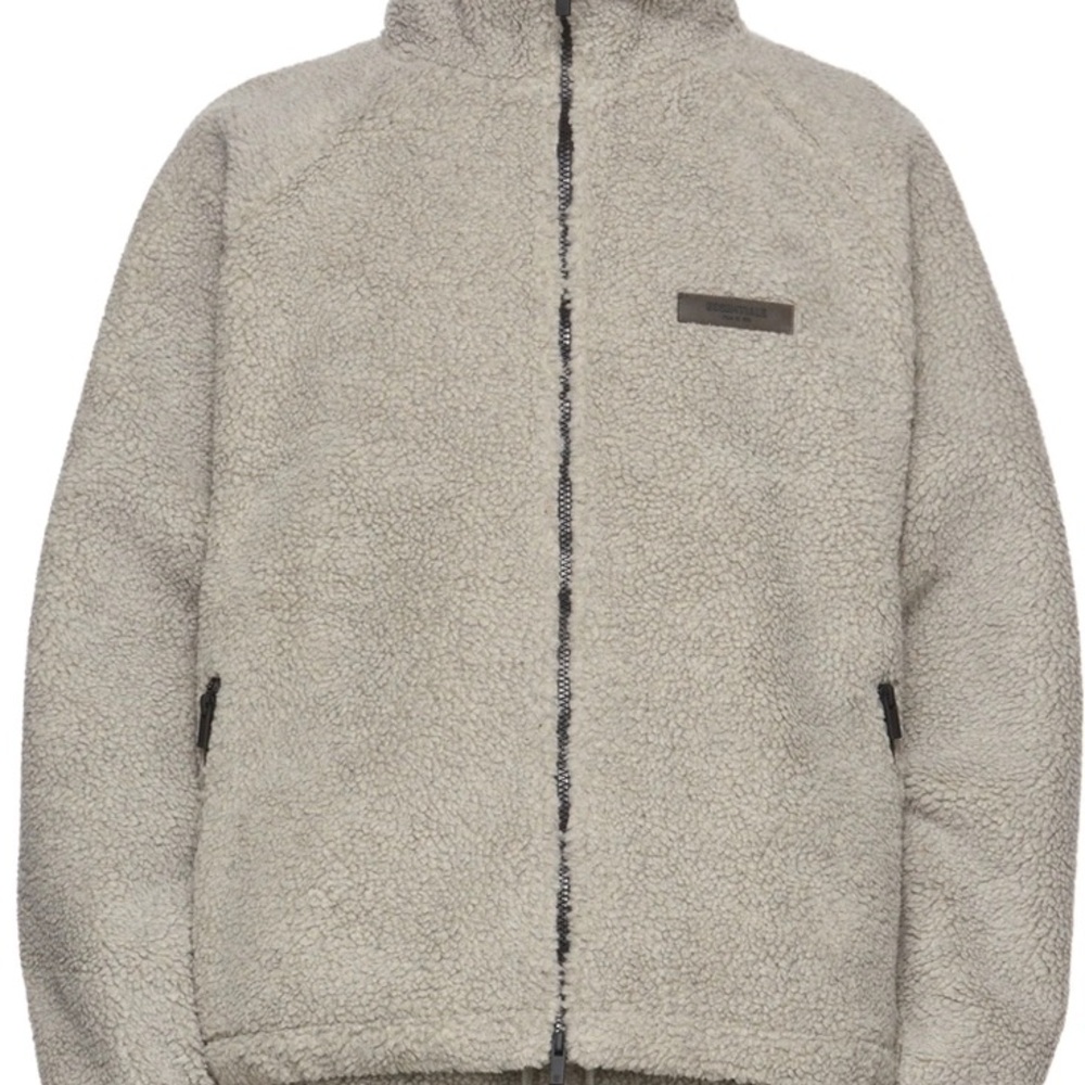 Men's Gray Fleece Jacket